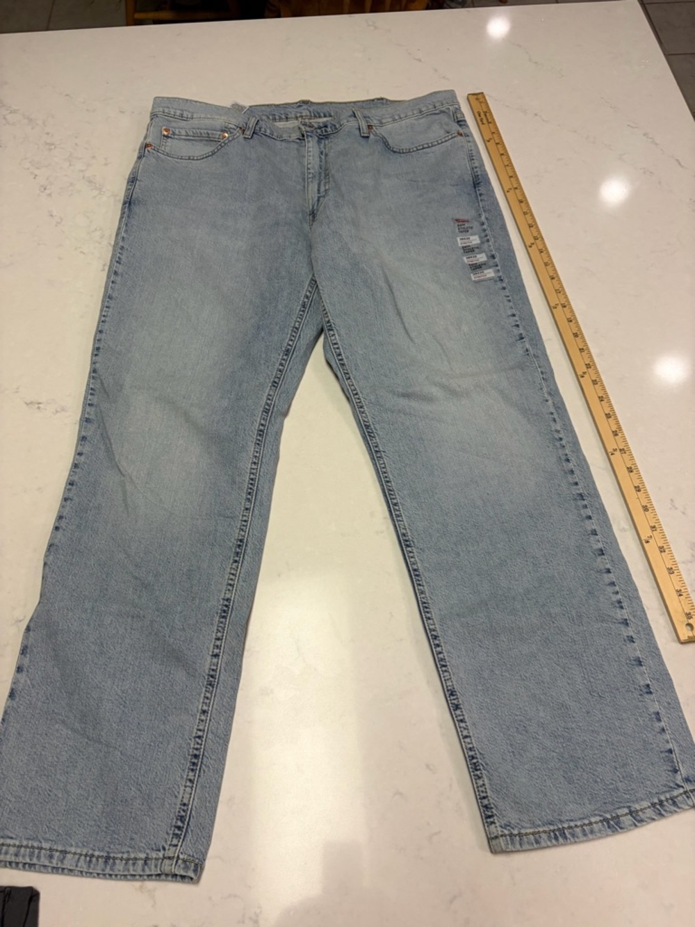 A-020 Levi's Relaxed Fit Light Blue Denim Jeans
